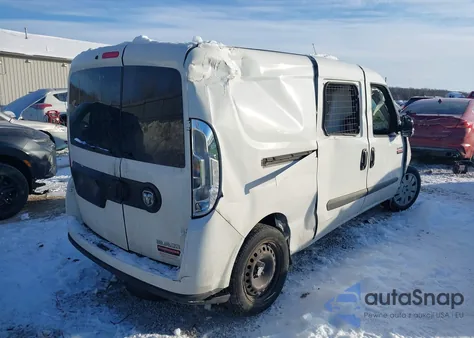 2019 Ram Promaster City Tradesman Slt z USA, uszkodzony, nr VIN ZFBHRFBB3K6M27606